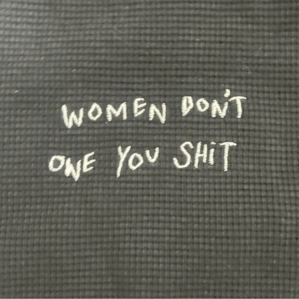 “Women Don’t Owe You Sh@t” Ribbed Tank - Picture 4 of 10